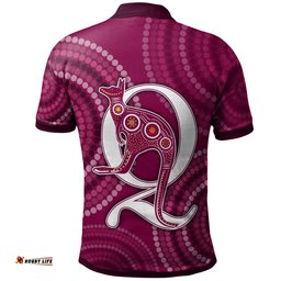 Maroons Rugby Polo Shirt - Maroons Rugby Polo Shirt RLT13