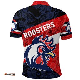 Sydney Polo Shirt Roosters 2021 Sporty Indigenous