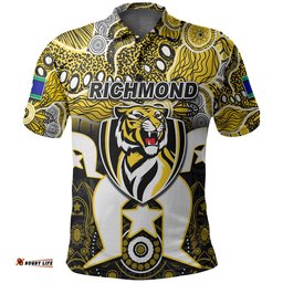 Custom Personalised Power Australian Football Torres Strait Islanders Mix Aboriginal Polo Shirt