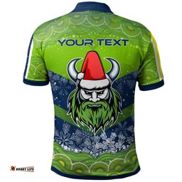 Raiders Christmas Polo Shirt - Custom Raiders Polo Shirt RLT13