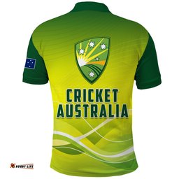 Cricket Australia Polo Shirt Simple Style
