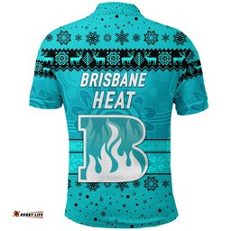 Brisbane Heat Polo Shirt Christmas Simple Style