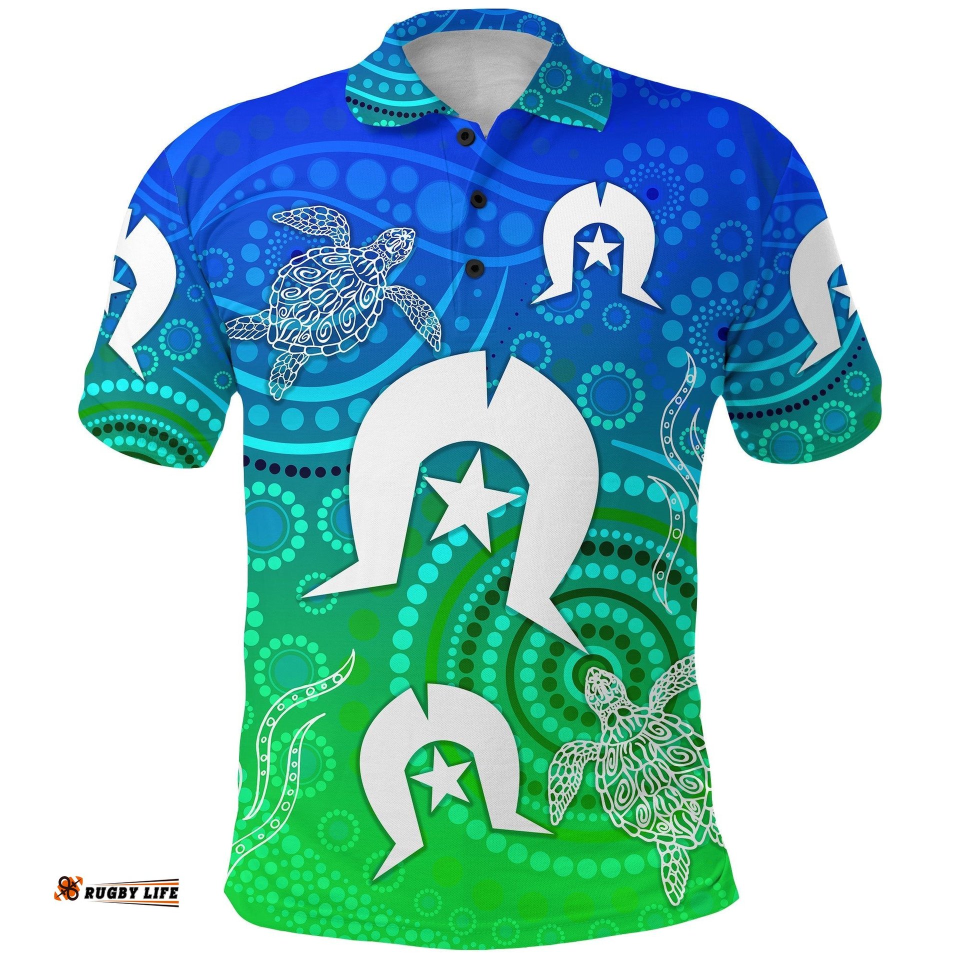 Aboriginal Torres Strait Islands Polo Shirt Simple Style