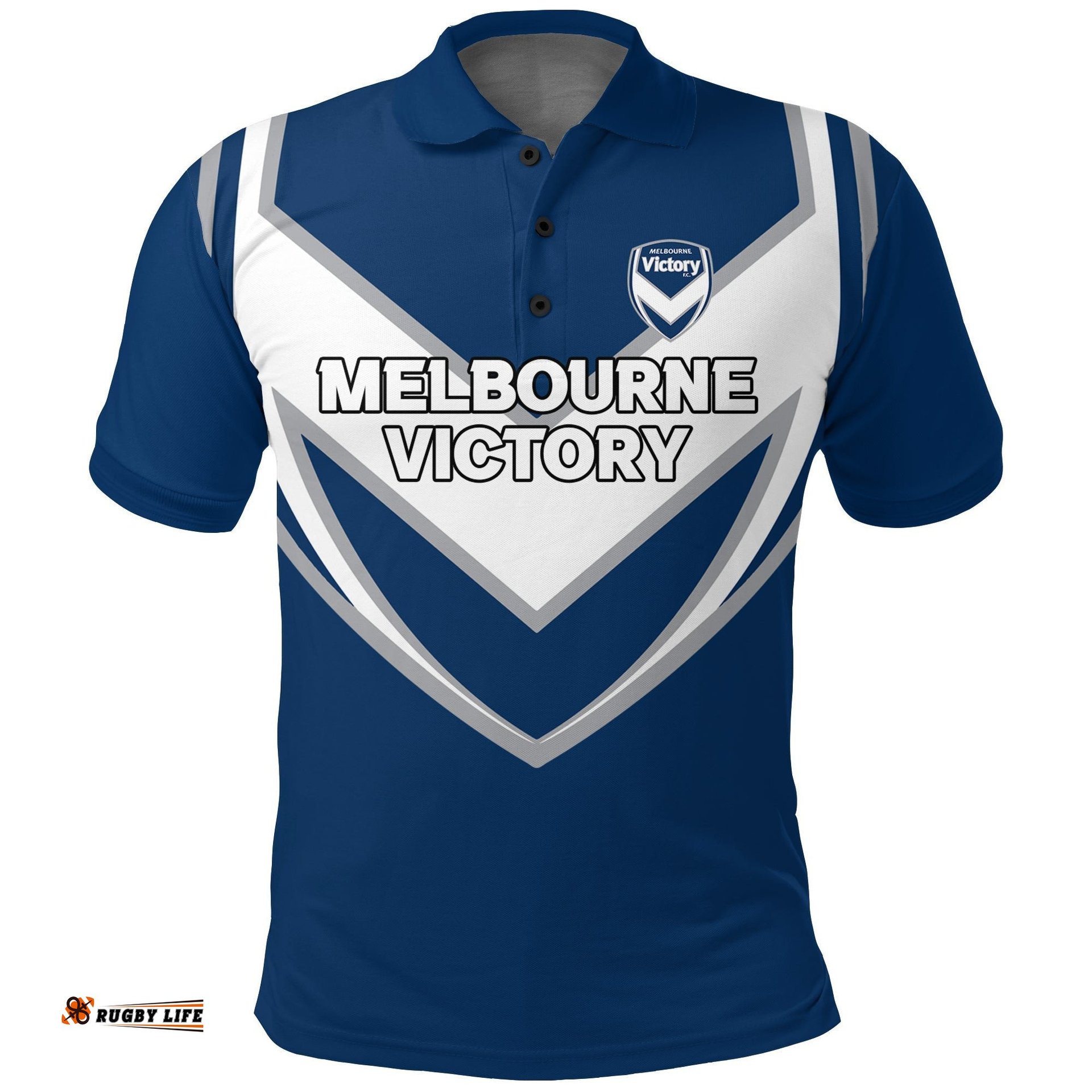 Custom Personalised Melbourne Victory Pride Polo Shirt -