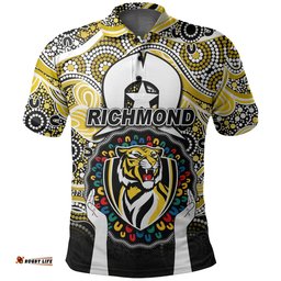 Tigers Australian Football Polo Shirt NAIDOC Week 2022