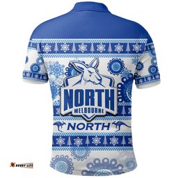 North Melbourne Polo Shirt Christmas 2021 Style