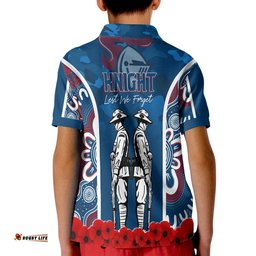 The Knights Rugby Polo Shirt Anzac Day Camo Style