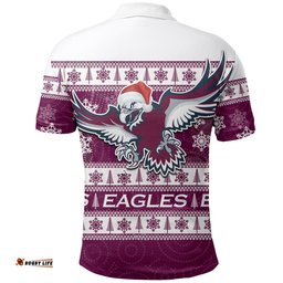 Sea Eagles Polo Shirt Christmas 2021 Style