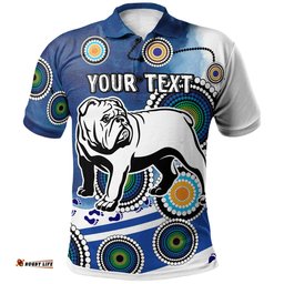Bulldogs Rugby Polo Shirt - Indigenous Bulldogs RLT13