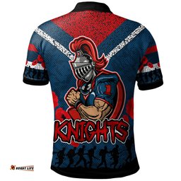 Knights Rugby Polo Shirt - Custom Anzac Day Knights RLT13