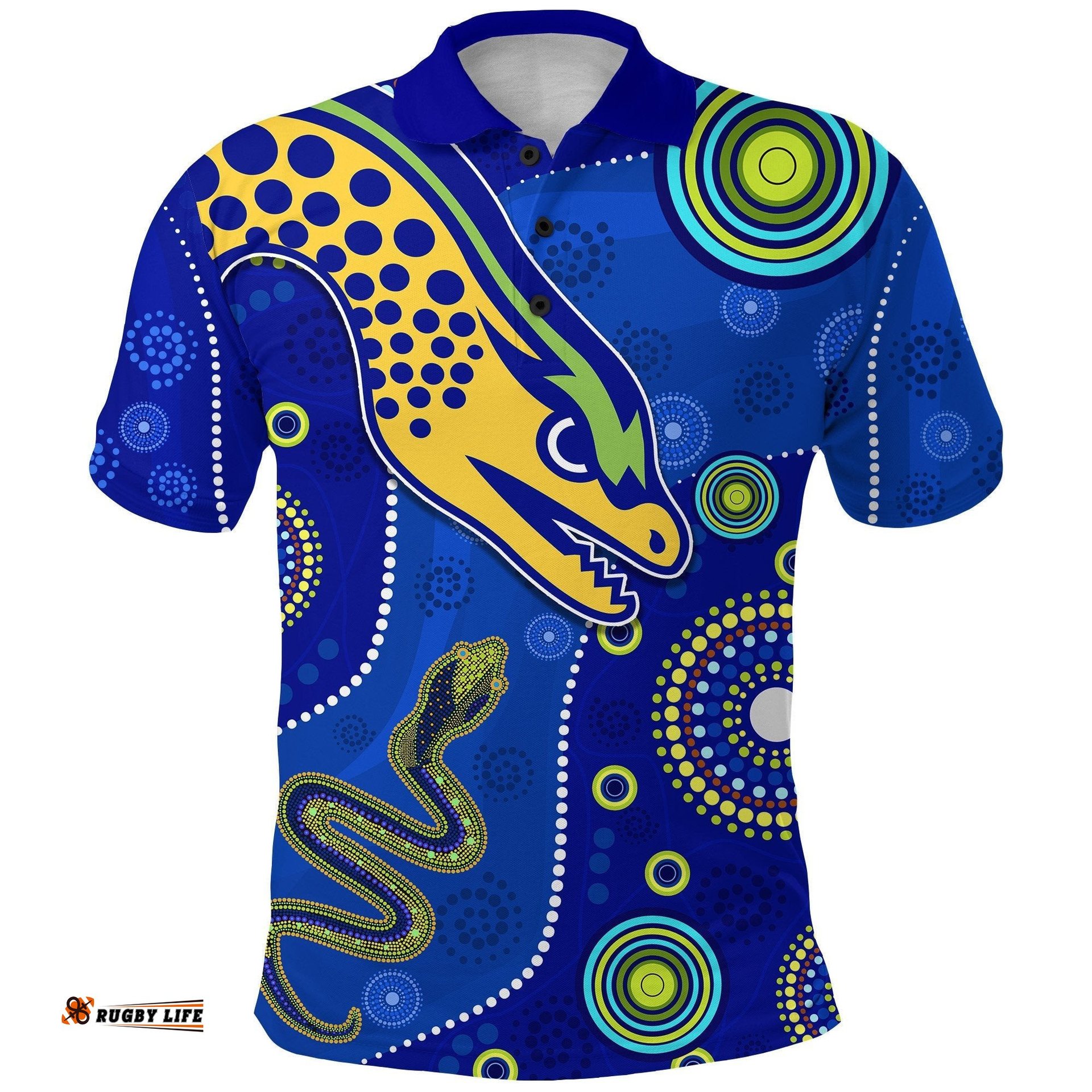 Eels Indigenous Polo Shirt Competitive