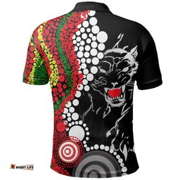 Penrith Panthers Polo Shirt Aboriginal Dots