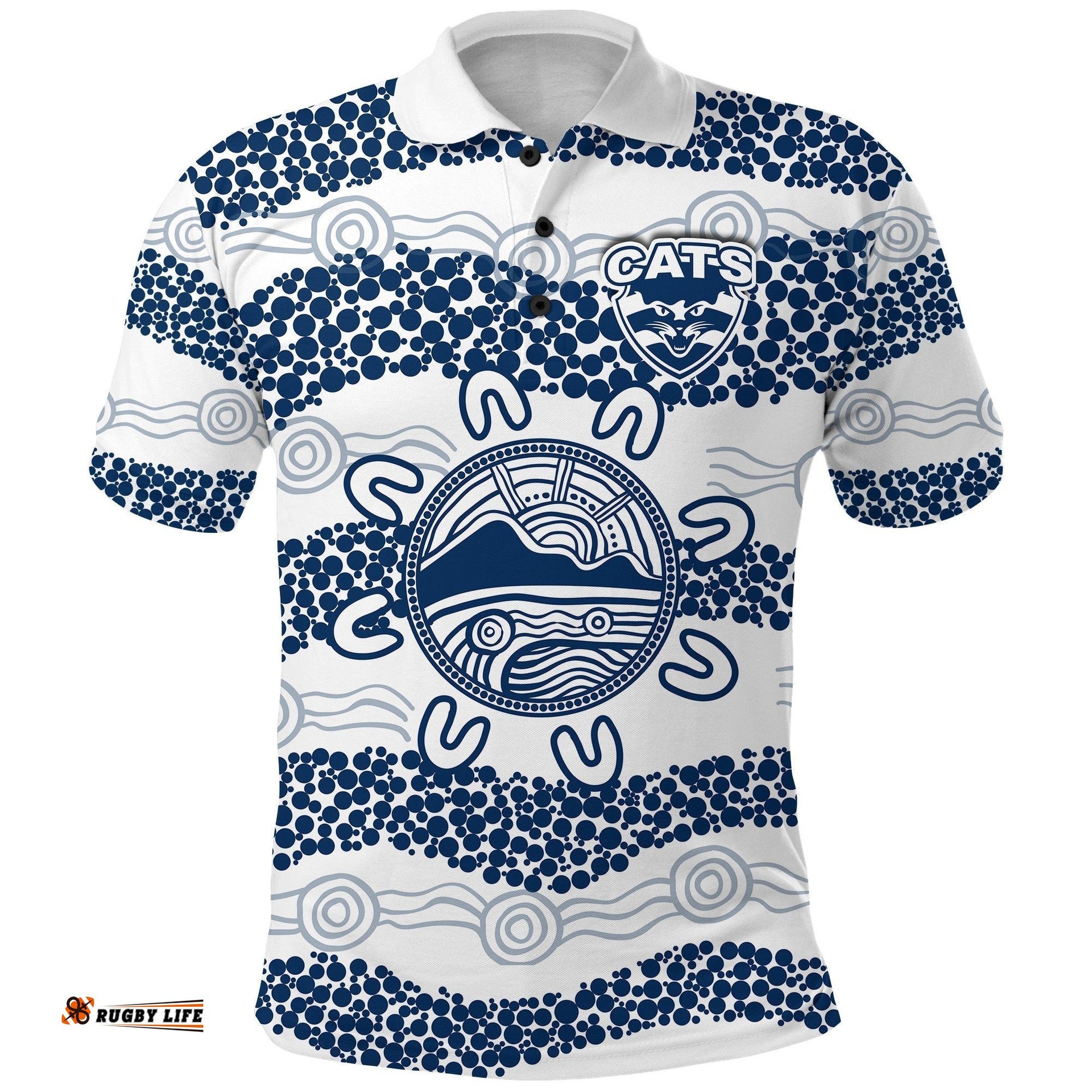 Simple Cats Polo Shirt Geelong