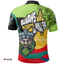 Raiders Naidoc Week Polo Shirt Canberra Indigenous Sport Special Style