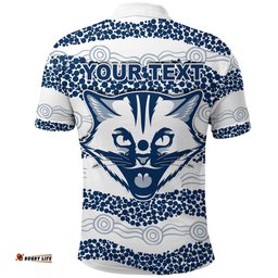 Custom Personalised Simple Cats Polo Shirt Geelong