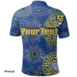 Custom Personalised Parramatta Eels Polo Shirt Indigenous