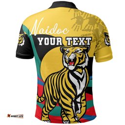 Custom Personalised Richmond Naidoc Week Polo Shirt Tigers Indigenous Special Style