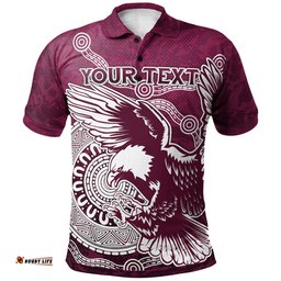 Sea Eagles Rugby Polo Shirt - Custom Super Eagles Polo Shirt RLT13