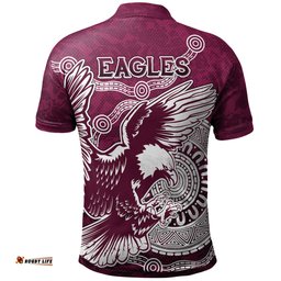 Sea Eagles Rugby Polo Shirt - Custom Super Eagles Polo Shirt RLT13