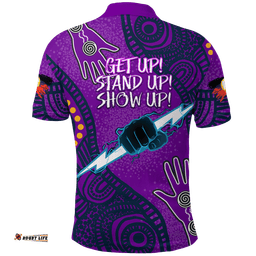 Storm Rugby NAIDOC 2022 Aboriginal Polo Shirt -