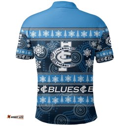 Carlton Blues Polo Shirt Christmas 2021 Style