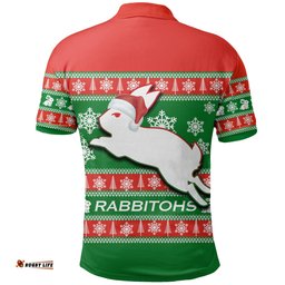 South Sydney Rabbitohs Polo Shirt Christmas 2021 Color 3