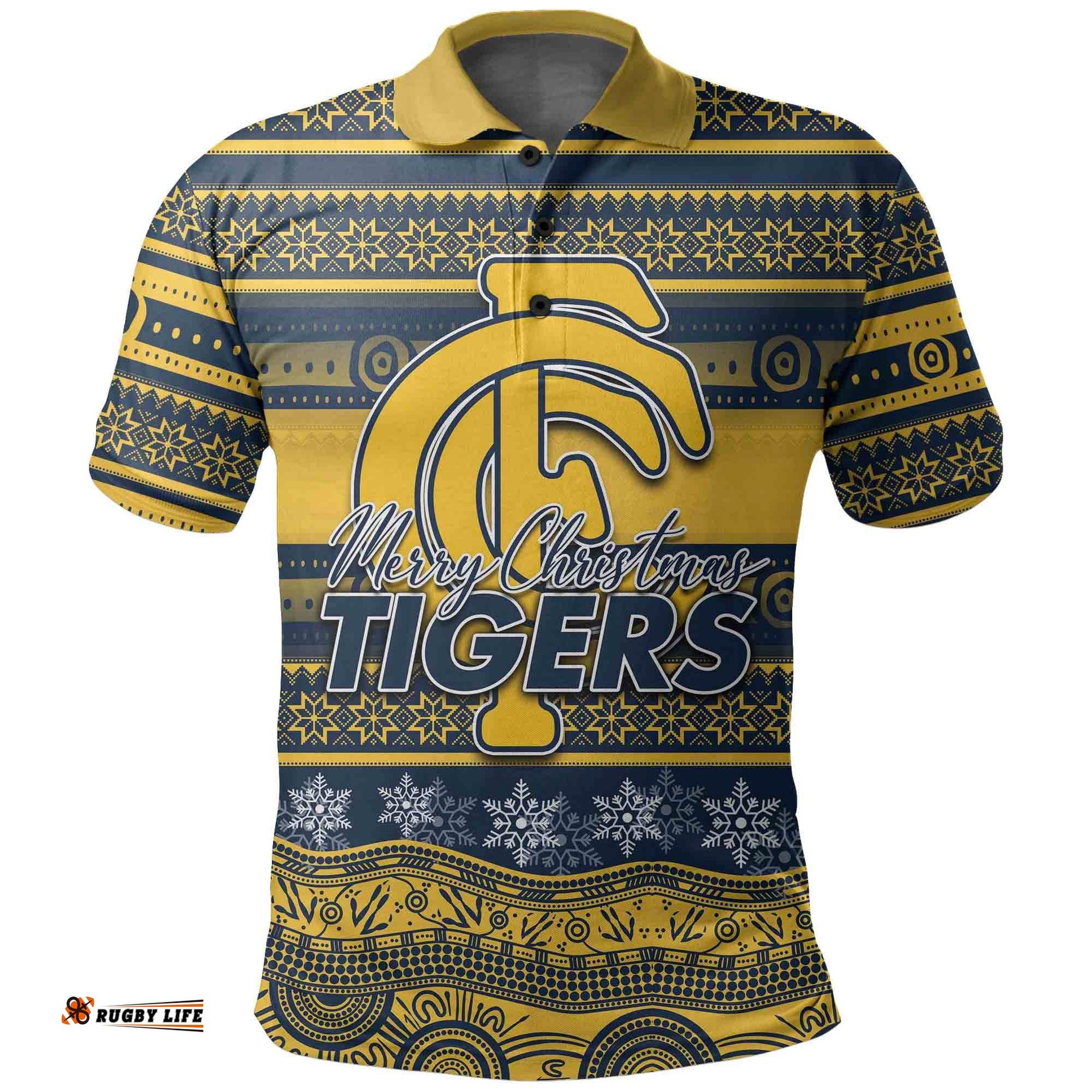 Claremont Football Club Polo Shirt Christmas 2021 Style