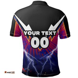 Custom Personalised Melbourne Storm Naidoc Week Polo Shirt Aboriginal Special Style