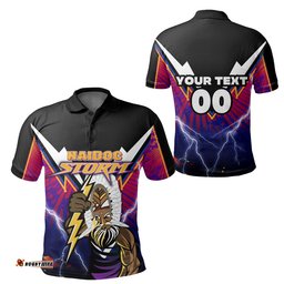 Custom Personalised Melbourne Storm Naidoc Week Polo Shirt Aboriginal Special Style