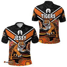 Jessy - Wests Tigers Polo Shirt 2021 Naidoc