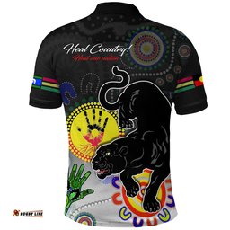 Custom Personalised Naidoc Panthers 2021 Polo Shirt Health Life