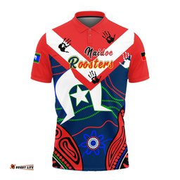 Roosters Naidoc Week Polo Shirt Sydney