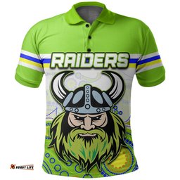 Custom Personalised Raiders Polo Shirt Personalise Style No.1
