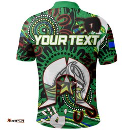 Custom Personalised Naidoc Raiders Polo Shirt Torres Strait Islander