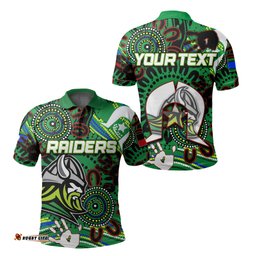 Custom Personalised Naidoc Raiders Polo Shirt Torres Strait Islander
