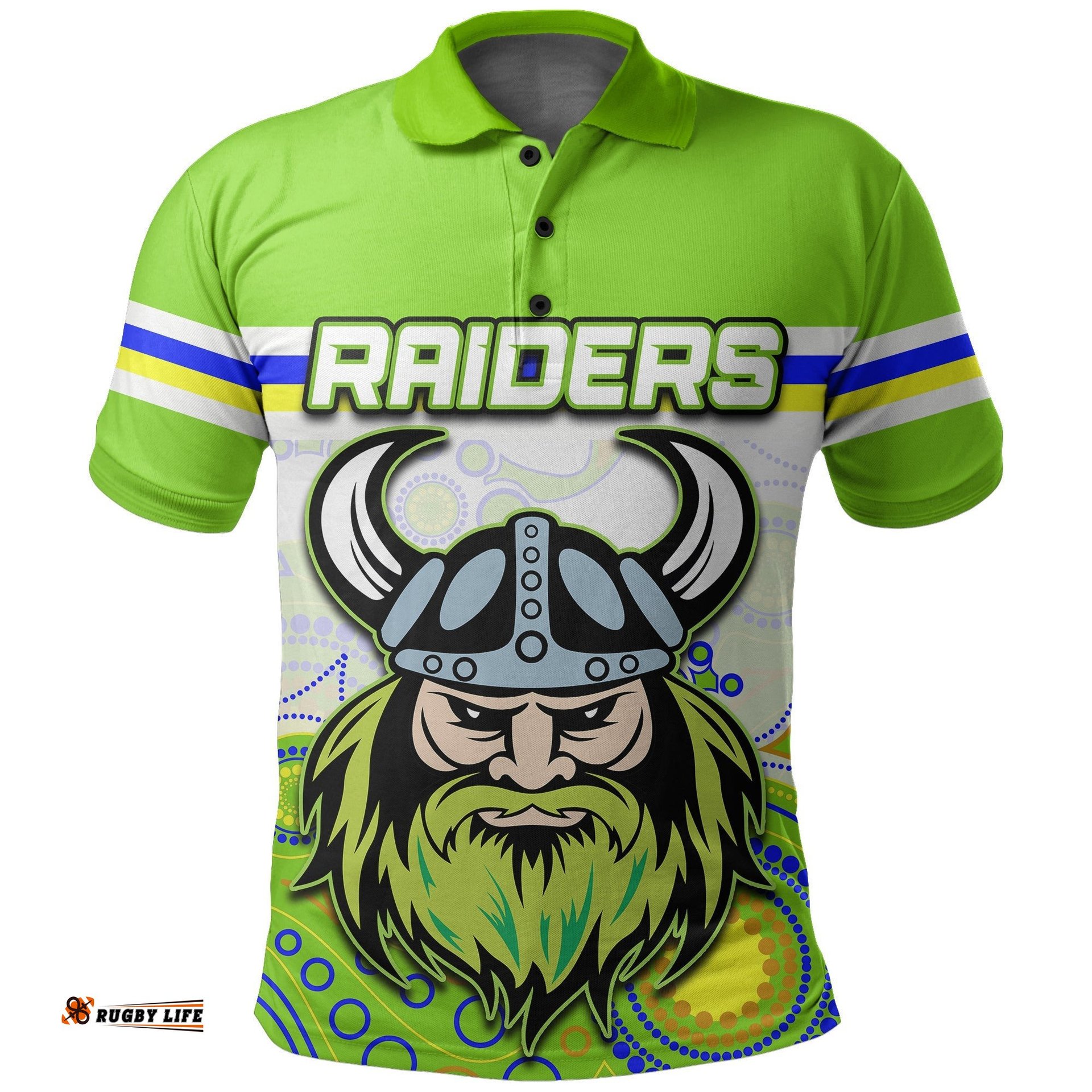Raiders Polo Shirt Personalise Style No.1