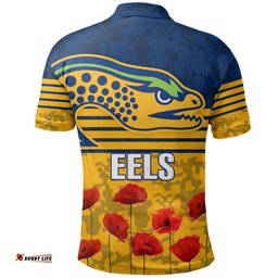 Eels Rugby Polo Shirt Anzac