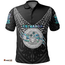 Custom Personalised Maori Aotearoa Polo Shirt Simple Sport Style - Amazing Aussie