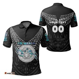 Custom Personalised Maori Aotearoa Polo Shirt Simple Sport Style - Amazing Aussie