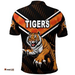 Wests Tigers Polo Shirt 2021 Simple - Amazing Aussie