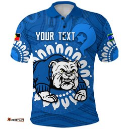 Custom Personalised Bulldogs Naidoc Polo Shirt Indigenous - Amazing Aussie