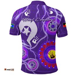 Melbourne Storm Indigenous Polo Shirt Strait Islanders - Amazing Aussie