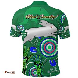 Naidoc Rabbitohs 2021 Polo Shirt Health Life - Amazing Aussie