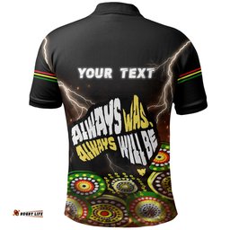 Custom Personalised Panthers Naidoc Week Polo Shirt Special Style - Amazing Aussie