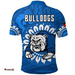 Bulldogs Naidoc Polo Shirt Indigenous - Amazing Aussie