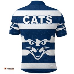 Cats Energetic Polo Shirt Indigenous - Amazing Aussie