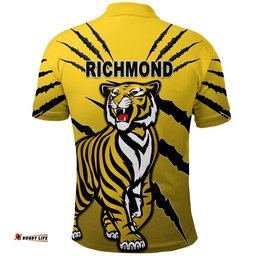 Richmond Tigers Polo Shirt Original Version - Yellow - Amazing Aussie