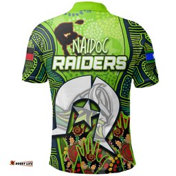 Naidoc Raiders Polo Shirt Torres Strait Islander Special Style - Amazing Aussie