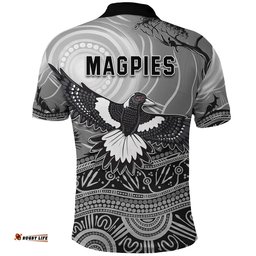 Magpies Lovers Polo Shirt New Life - Amazing Aussie