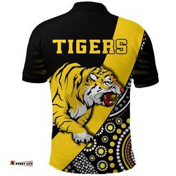 Richmond Indigenous Polo Shirt Tigers Football - Amazing Aussie